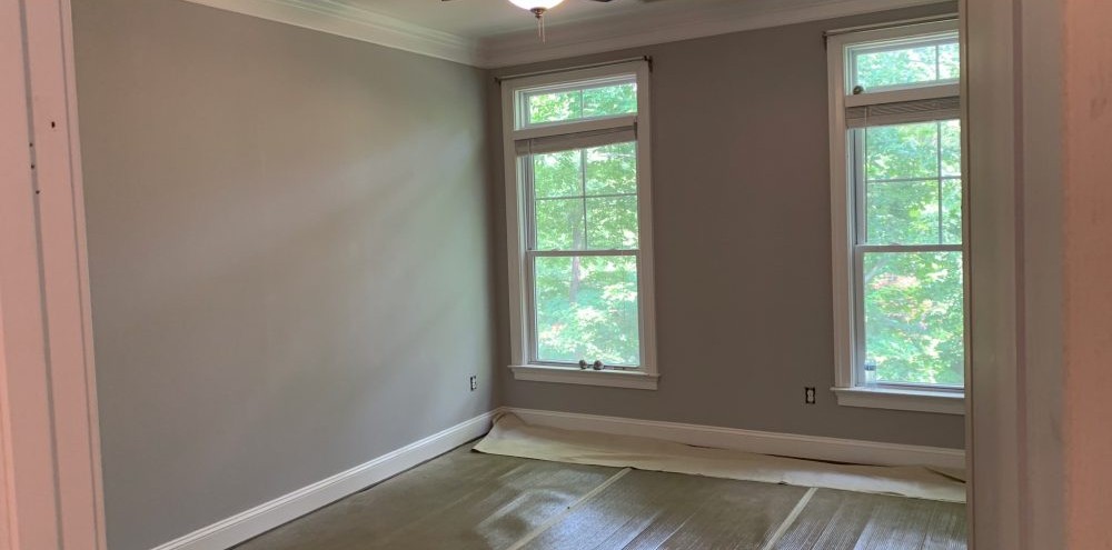 Résultat après peinture professionnelle — appartement rénové Genève