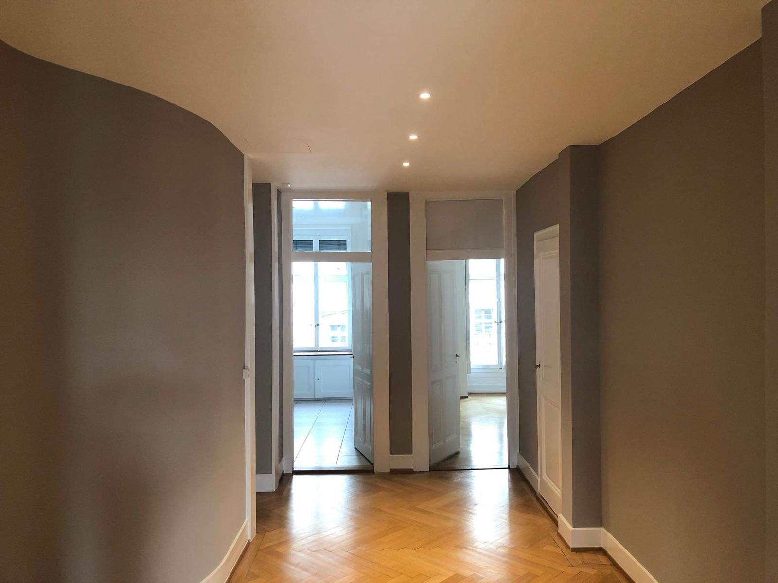 Rénovation intérieure peinture — villa à Genève