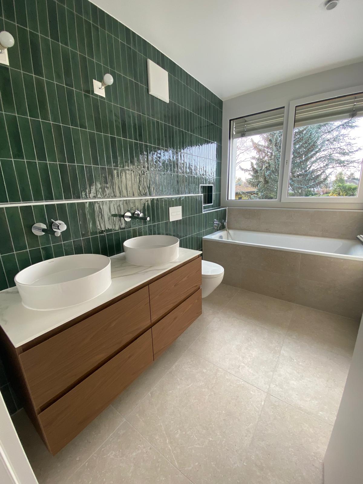 Rénovation intérieure peinture — villa à Genève